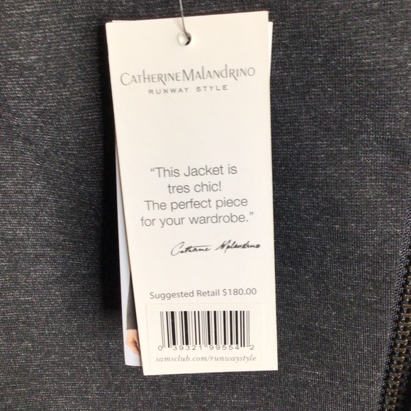 Moto Jacket Catherine Malandrino Medium - Picture 4 of 6